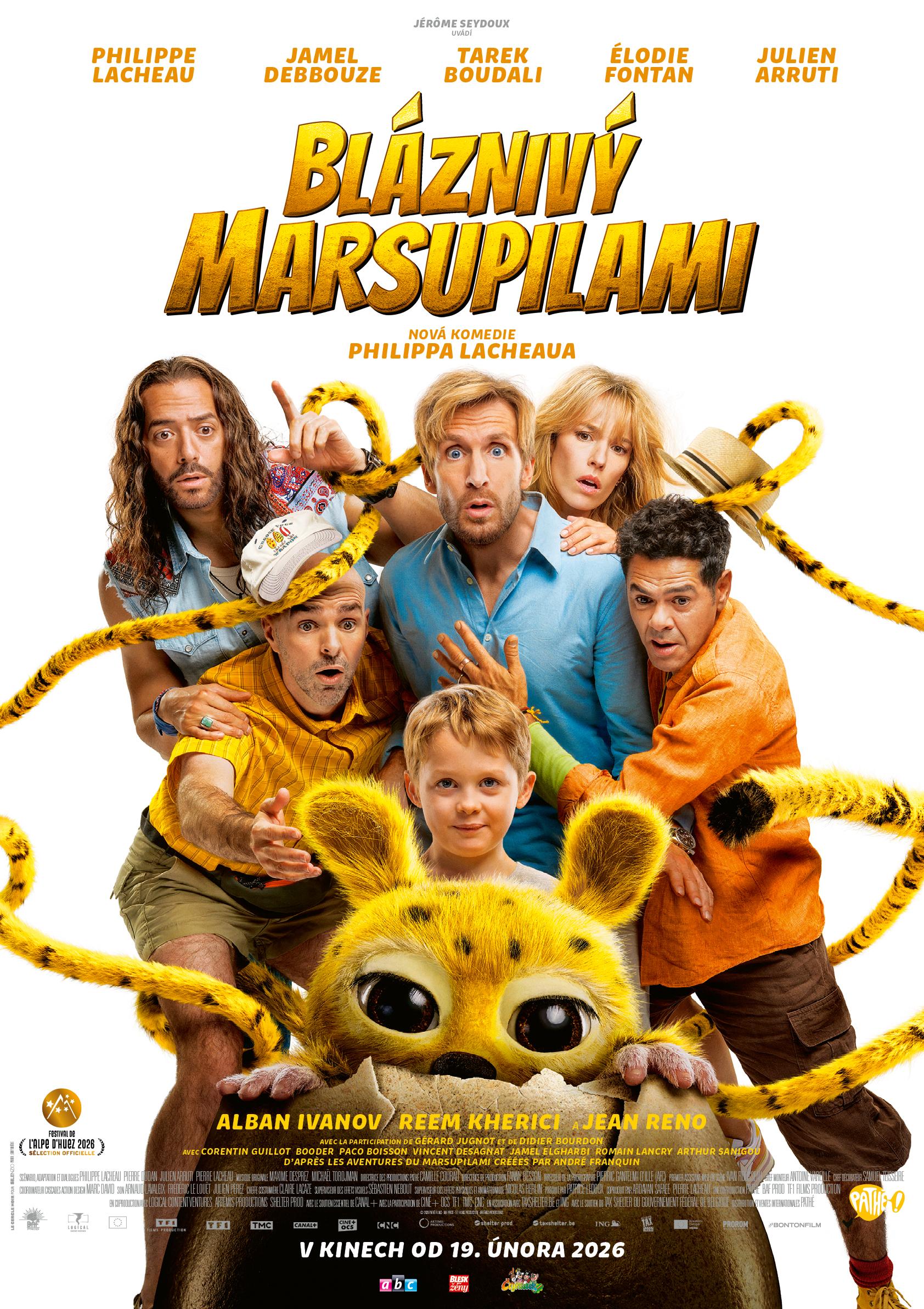 Filmová pohádka: BLÁZNIVÝ MARSUPILAMI